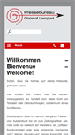 Mobile Screenshot of pressebureau.ch